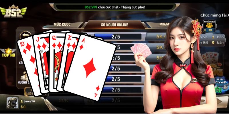 Liêng B52 - Cách tính điểm và thang điểm chi tiết